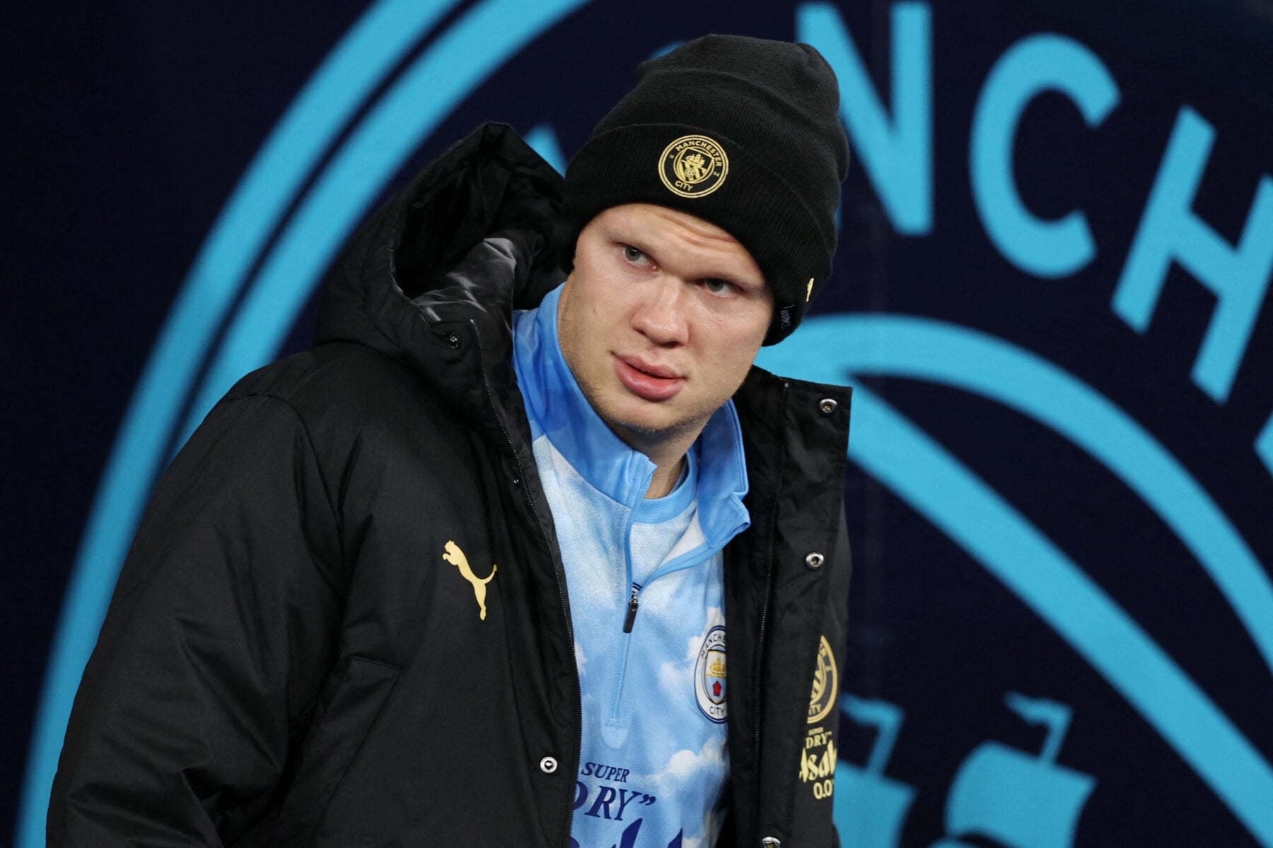 Erling Haaland var fraværende, da Manchester City besejrede AEK Athen med 5-1 i Champions League. Stjernen blev sparet.