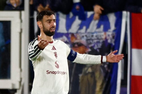 Nu har anfører Bruno Fernandes sat ord på Manchester United-krisen efter onsdagens ydmygende 1-4-nederlag til Como i Champions League.