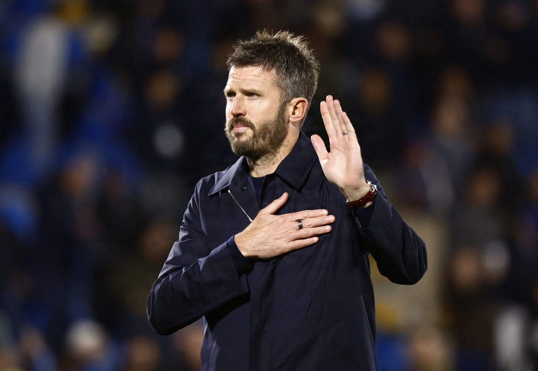 Michael Carrick risikerer at blive fyret i Manchester United.