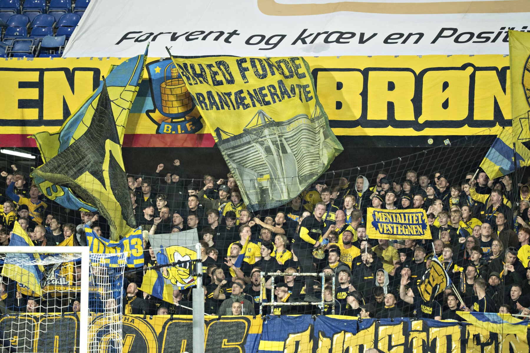 AB - Brøndby vises på live streaming.
