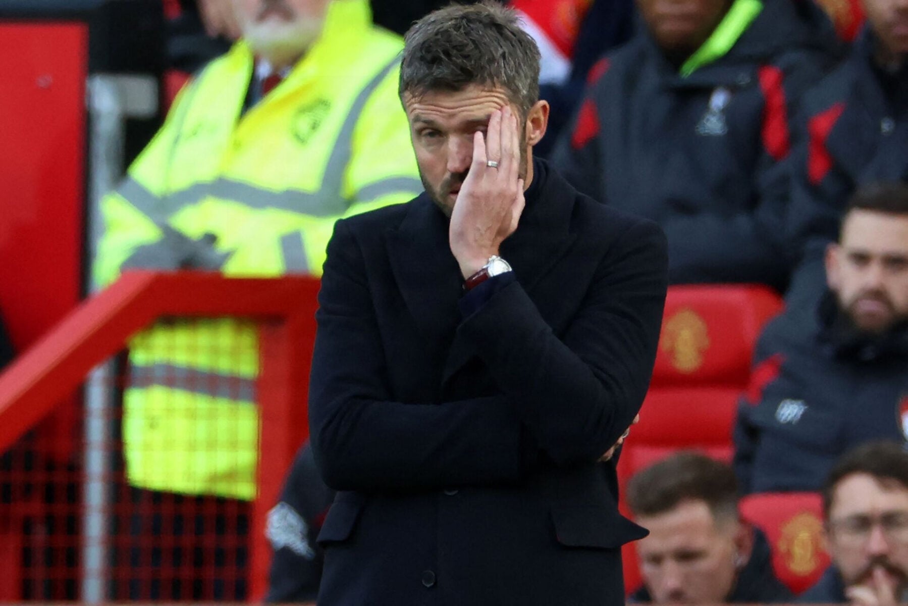 Michael Carrick er der truffet en beslutning om.