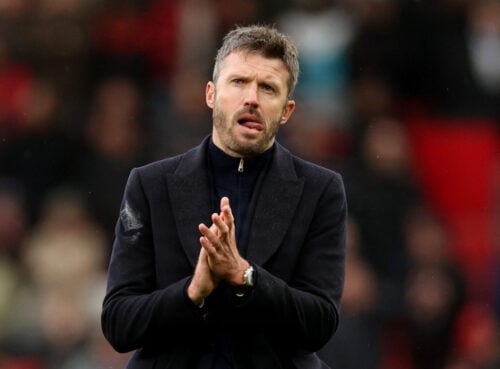 Michael Carrick risikerer en fyring.