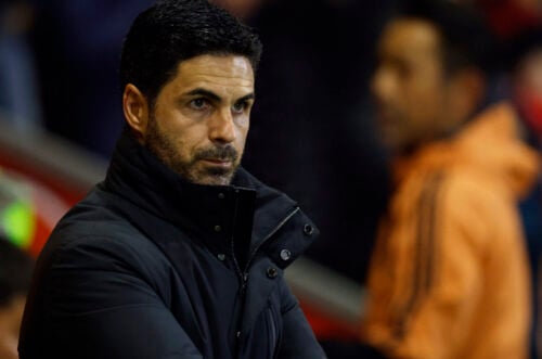 Mikel Arteta har brudt reglerne 44 gange.
