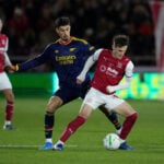 Arsenal blev tirsdag aften sendt ud af Carabao Cuppen efter et opsigtsvækkende nederlag til Fleetwood Town. En spiller får kritik.