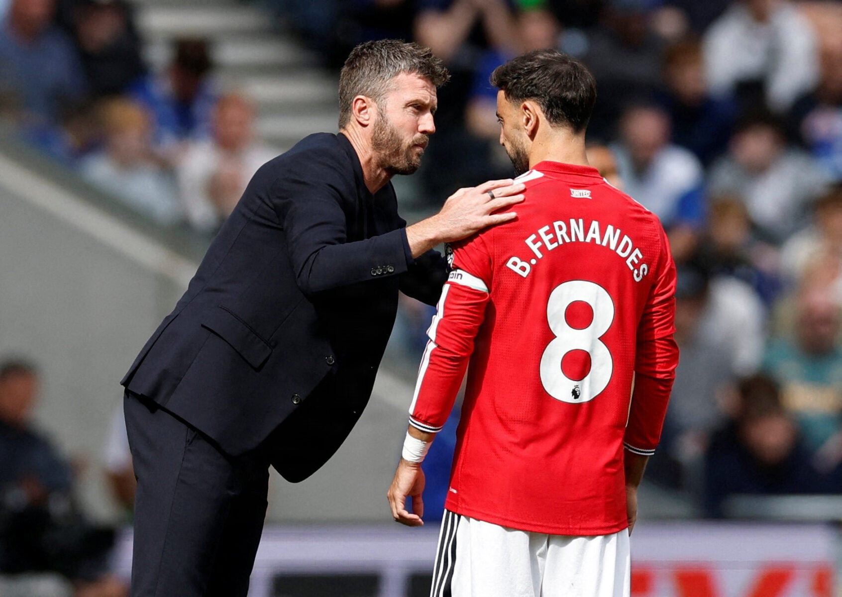 Bruno Fernandes er færdig på højeste niveau i europæisk fodbold, hvis det står til Manchester United-legenden Paul Scholes.