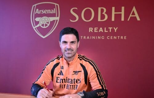Mikel Arteta fortsætter i Arsenal i mange år endnu. Den spanske succestræner har bundet sig til klubben frem til 2030.